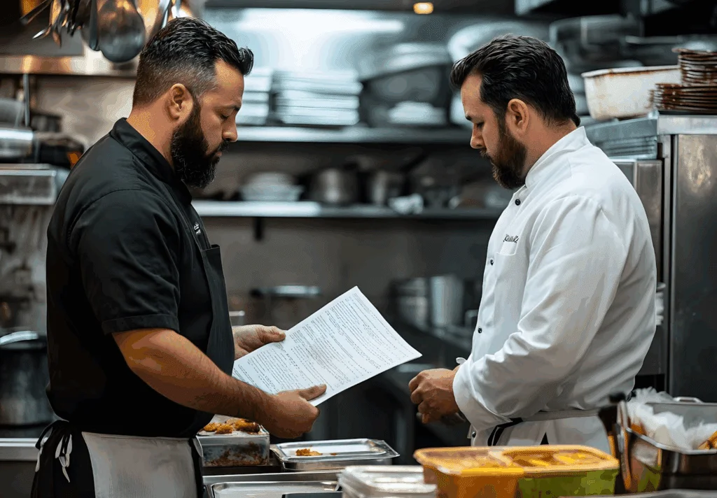 Gestão de folha para restaurantes